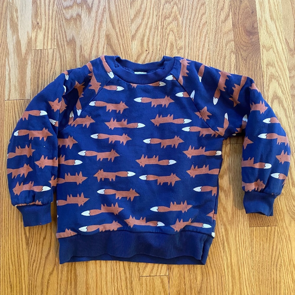 Oeko-Tex Certified HA Fox Sweatshirt with Super Cozy Fleece Lining - Excellent